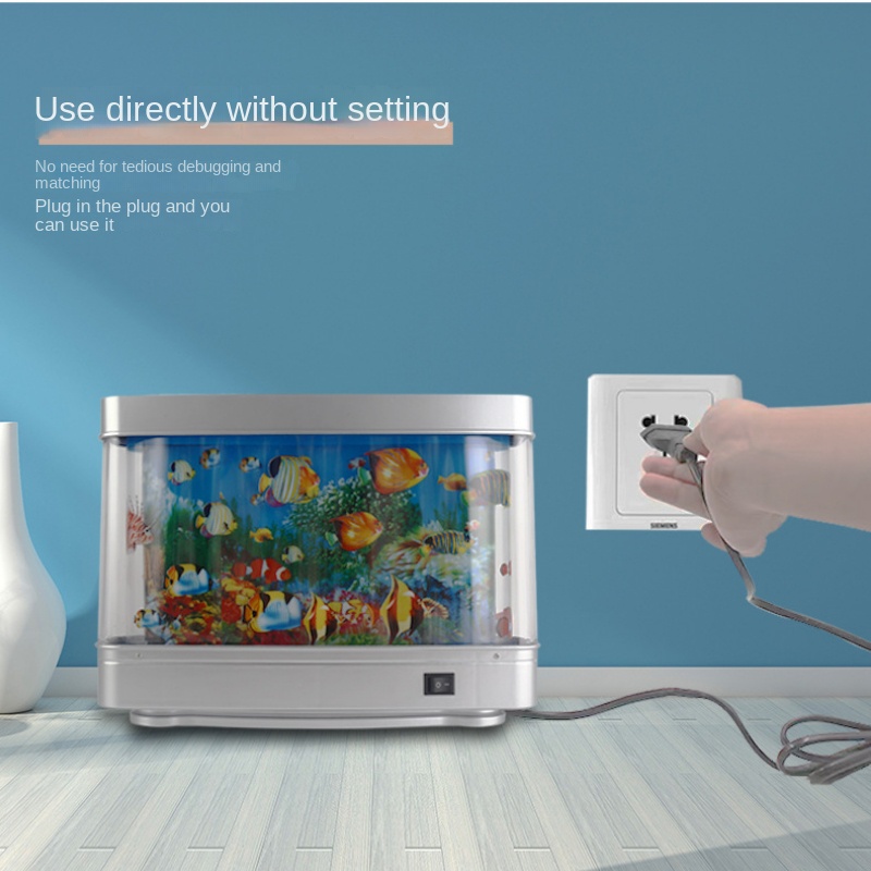 Aquarium Fish Artificial - 1pc 人工熱帯魚水槽ランプ偽水族館装飾ランプ LED 熱帯魚感覚水族館ランプ家の装飾