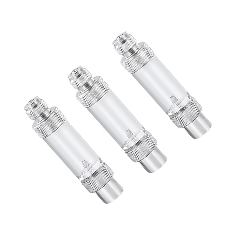 Aquarium Fish Buy - 3 個水族館 CO2 バブルゲージアルミ合金ビジュアルバブルレコーダー水槽 CO2 レギュレーター発生器機器アクセサリー