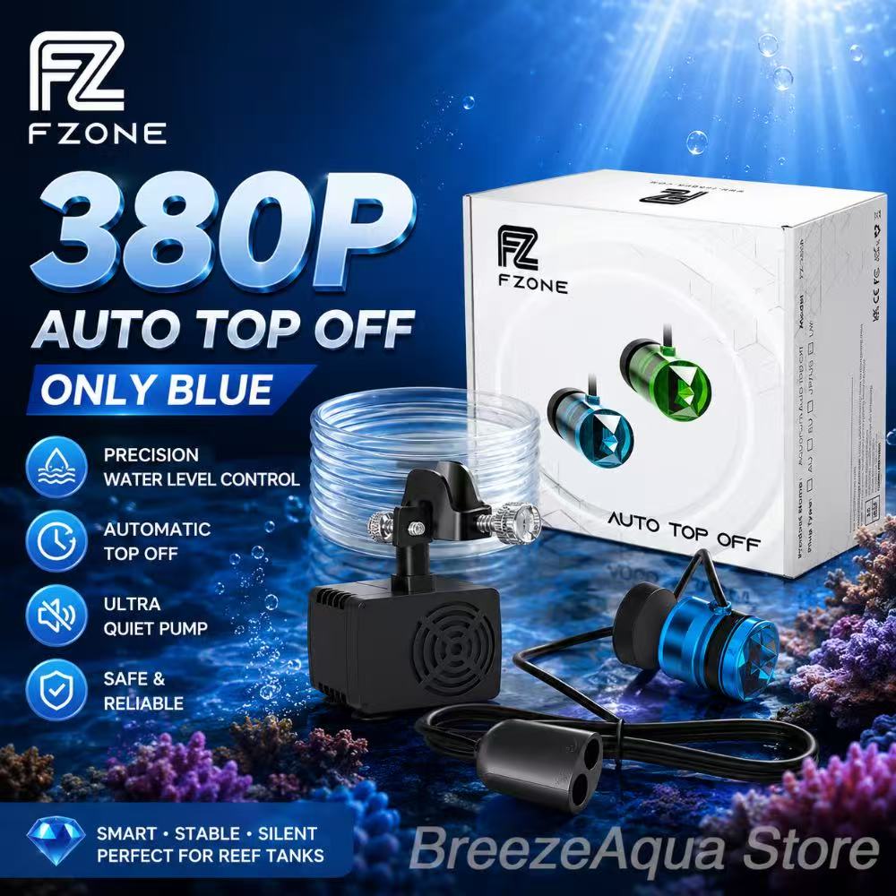 Aquarium Fish Quarantine - FZONE ATO-380P 自動給水システム 水槽水補充ポンプ スマート自動アクセサリー 魚タンク水槽セットフィルター用