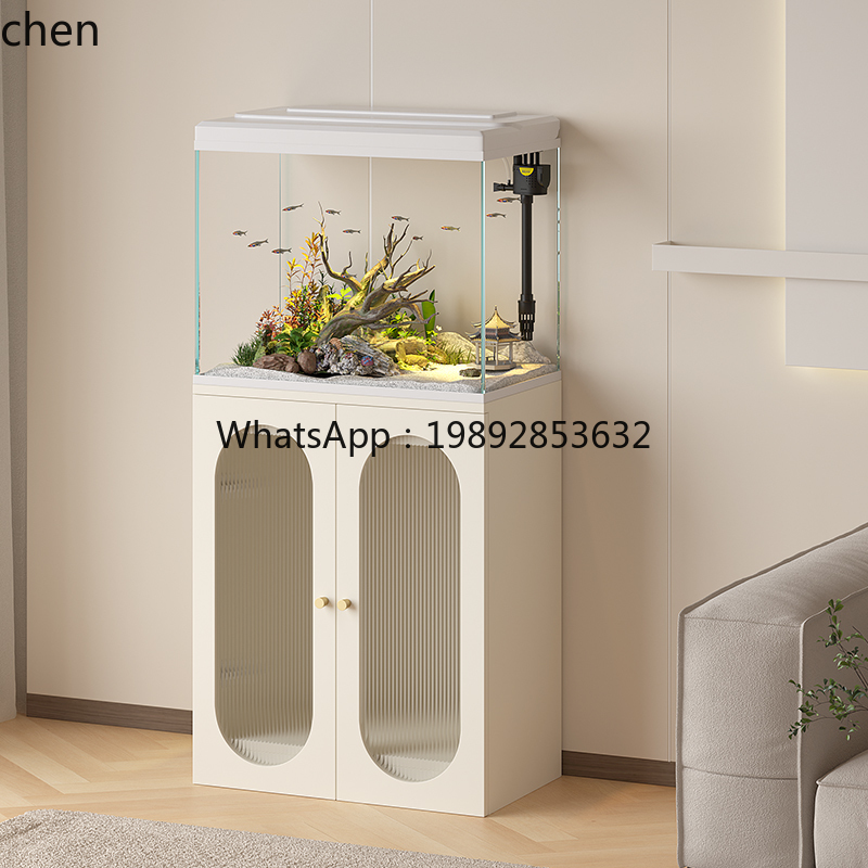 YGG新型水槽ライト高級リビングルーム小型中型家庭用水なし金 - Aquarium Goldfish のレビューと価格