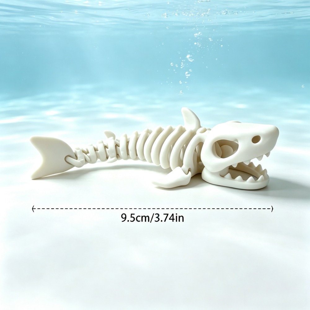 サメの骨格水槽装飾品、可動式オーナメント、爬虫類、魚タンクの - Aquarium Fish Buy のレビューと価格