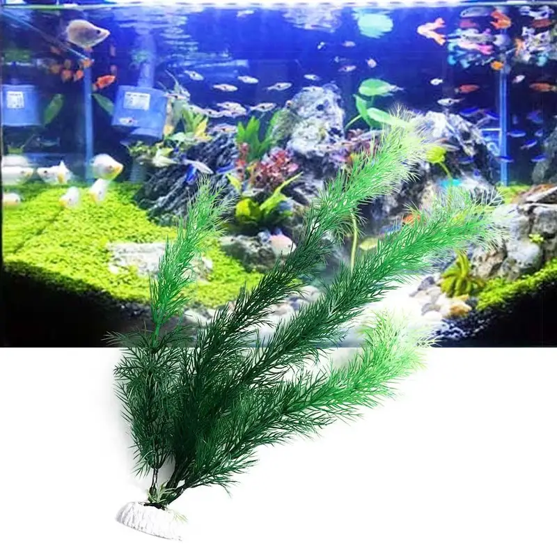 人工水族館の装飾植物水中水草水生プラスチック植物水槽水族館の - Aquarium Fish Artificial のレビューと価格
