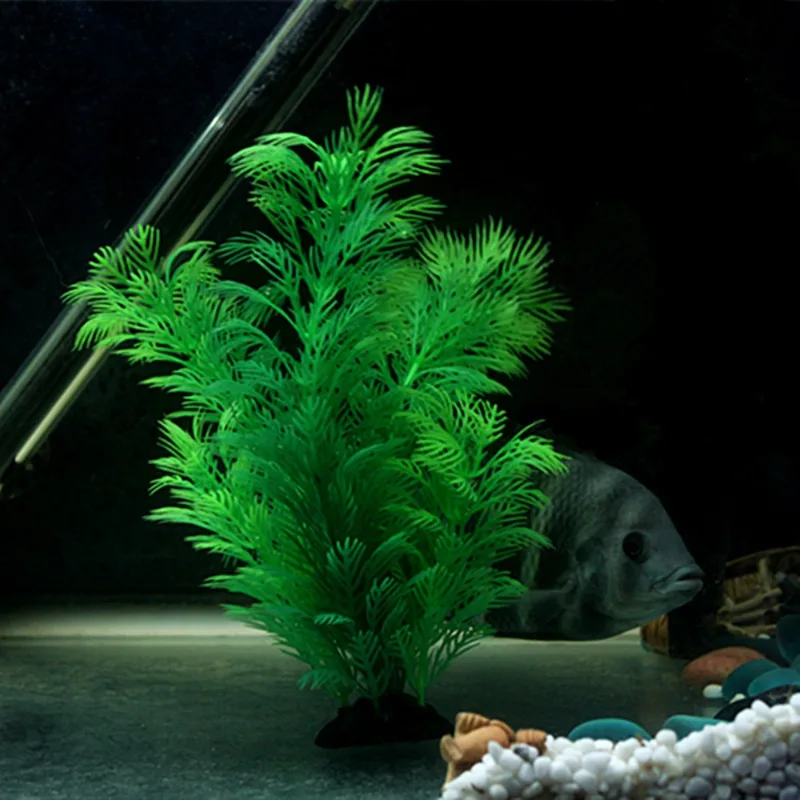 人工水族館の装飾植物水中水草水生プラスチック植物水槽水族館の - Aquarium Fish Artificial のレビューと価格