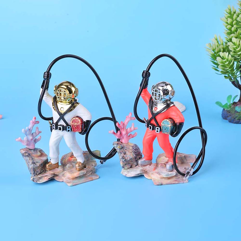 水槽造景用酸素空気圧式おもちゃダイバー生態系魚タンク装飾品 - Aquarium Fish Quotes のレビューと価格
