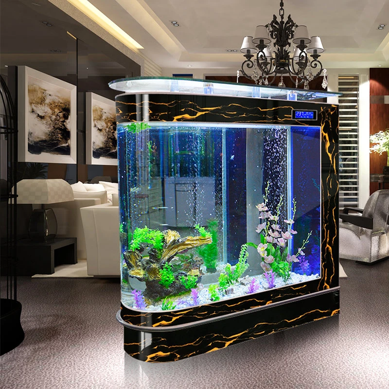 弾丸水槽水族館大型魚グローブパーティション生態ガラス水槽バー - Aquarium Xl のレビューと価格