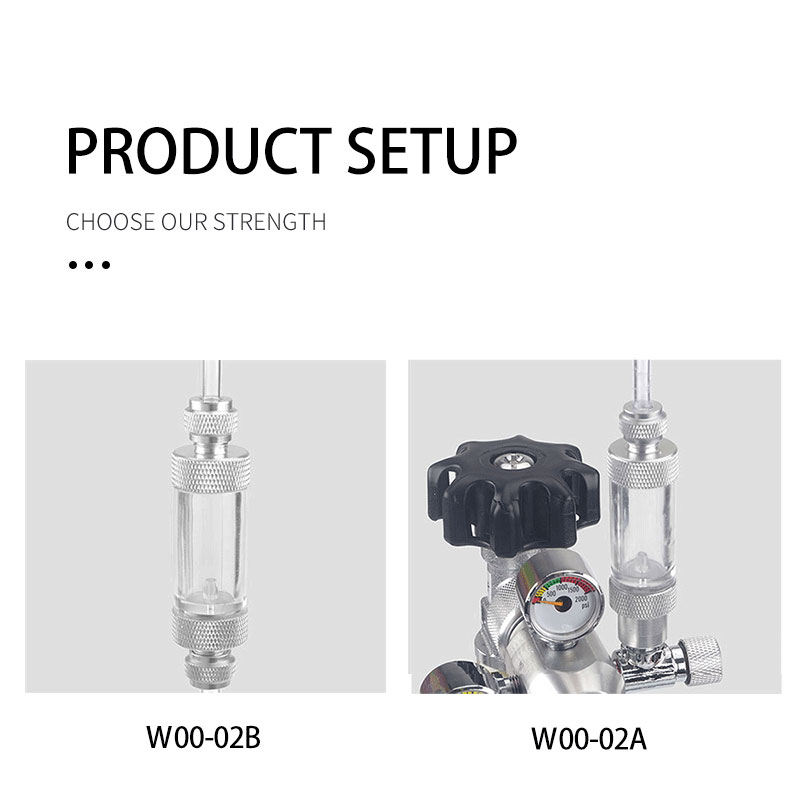 3 個水族館 CO2 バブルゲージアルミ合金ビジュアルバブル - Aquarium Fish Buy のレビューと価格