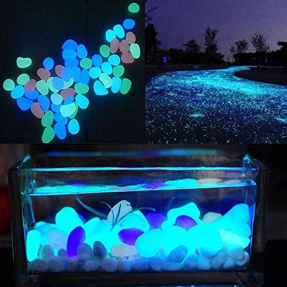 水槽岩グローブルー小石庭用水槽水族館植木鉢盆栽歩道私道 - Aquarium Fish Buy のレビューと価格