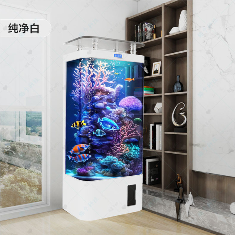 スマート金魚水槽、リビングルーム、家庭用中型縦型フィルター一 - Aquarium Goldfish のレビューと価格