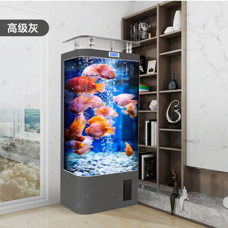 スマート金魚水槽、リビングルーム、家庭用中型縦型フィルター一 - Aquarium Goldfish のレビューと価格