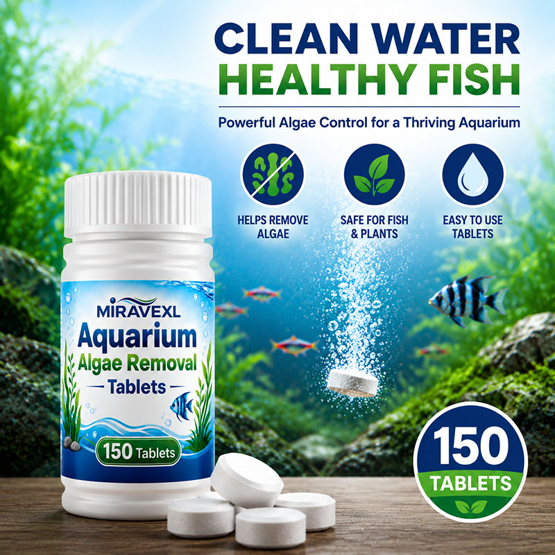 ミラベックスL 150 水槽藻類除去タブレット、安全な藻類抑 - Aquarium Fish Store のレビューと価格