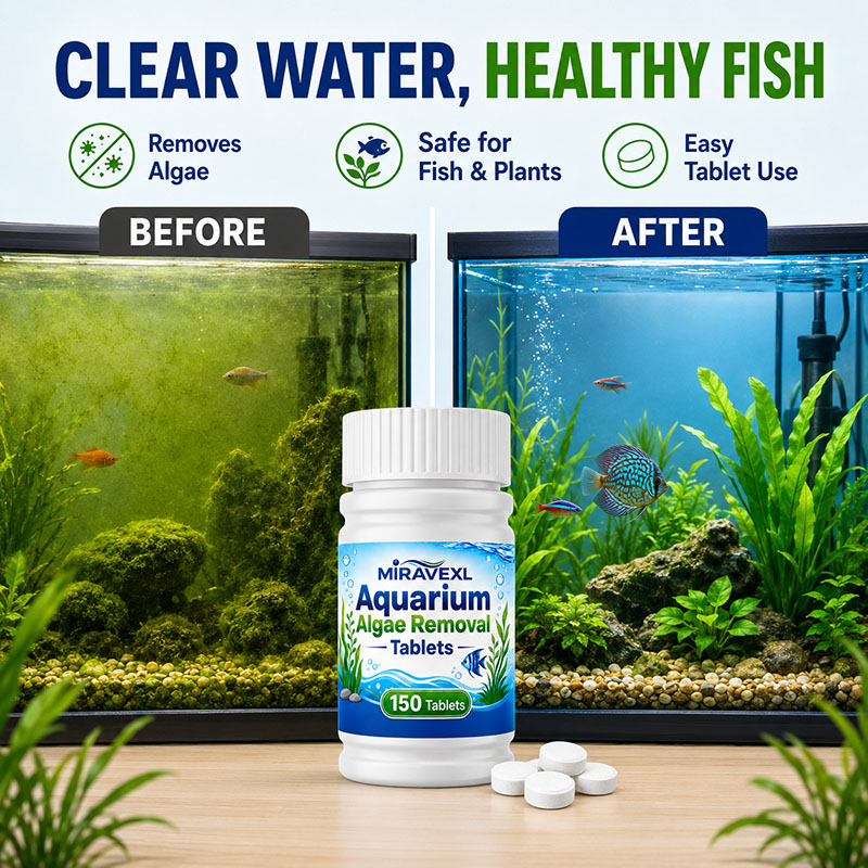 ミラベックスL 150 水槽藻類除去タブレット、安全な藻類抑 - Aquarium Fish Store のレビューと価格