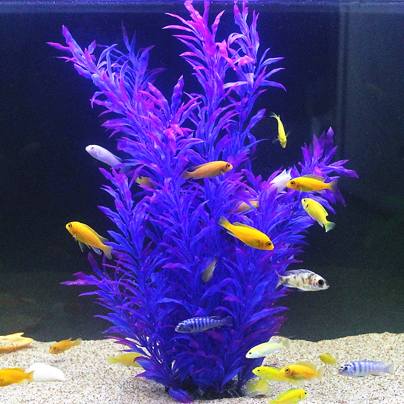 人工水槽50cm,珍しい植物,水族館,偽の竹の葉,水草,プラ - Aquarium Fish Artificial のレビューと価格