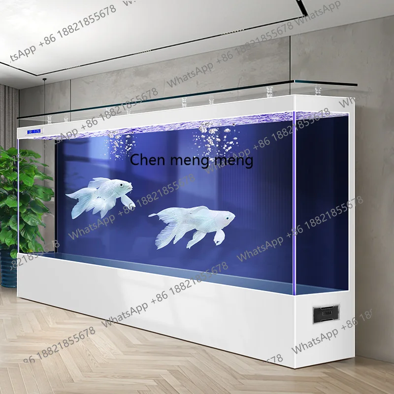 G153 生態水槽、リビングルームに置く大型超白ガラス、水換 - Aquarium Xl のレビューと価格