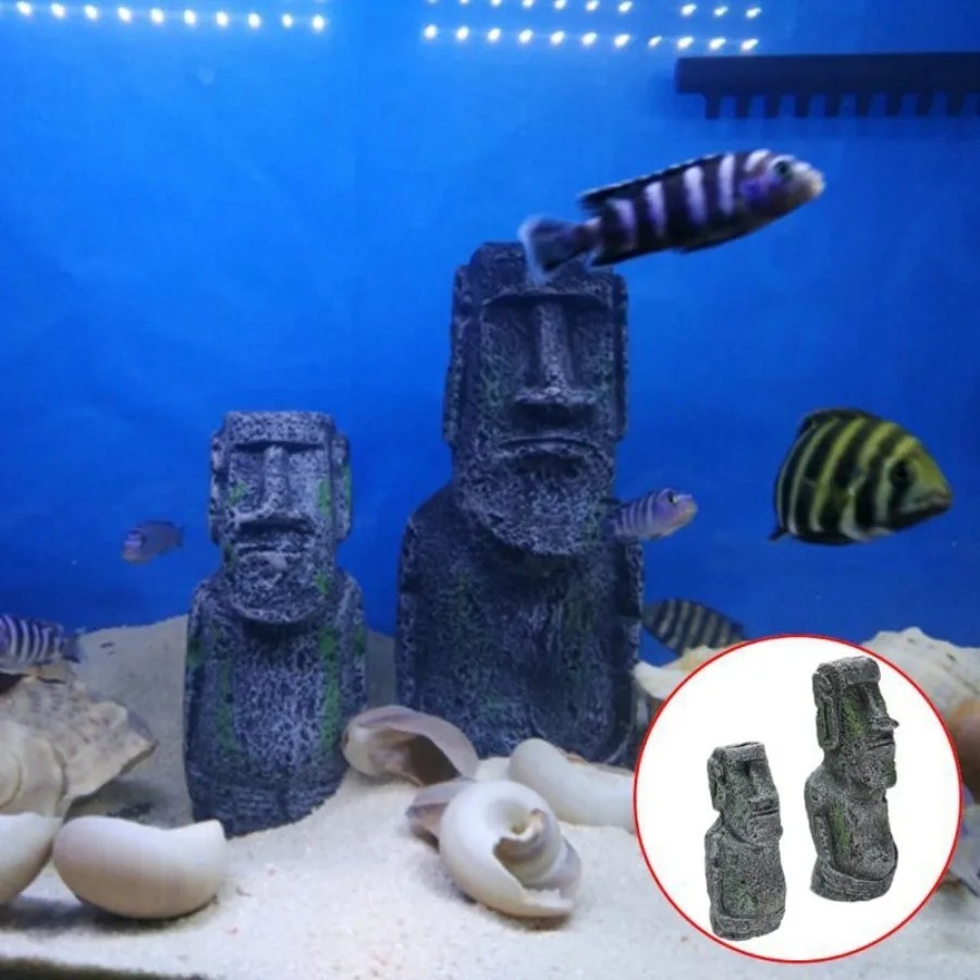 樹脂装飾,人工水族館の風景,クローラーアイランドのイースター - Aquarium Fish Artificial のレビューと価格