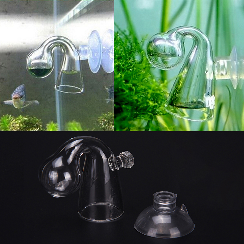 拡散ガラス CO2 ドロップチェッカー水族館ハングオン CO - Aquarium Fish Buy のレビューと価格